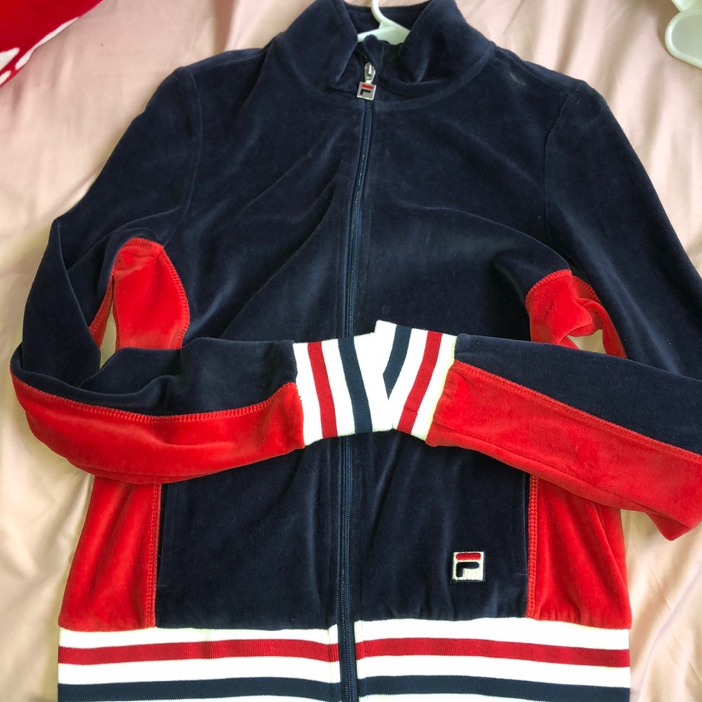 Fila zip up sweater